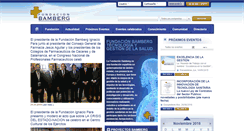 Desktop Screenshot of fundacionbamberg.org